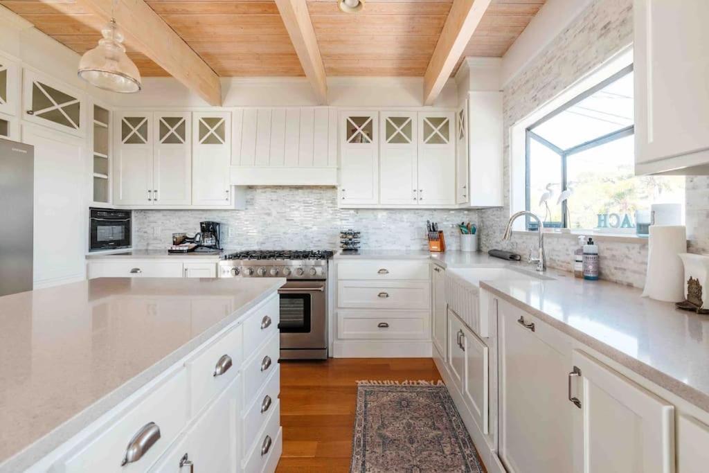 Summer Beach House Summerland Bagian luar foto